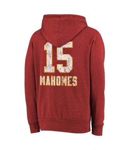 Men's Threads Patrick Mahomes Red Kansas City Chiefs Super Bowl LVII Name and Number Pullover Hoodie $54.99 Sweatshirt