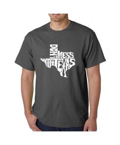 Mens Word Art T-Shirt - Dont Mess with Texas Black $16.10 T-Shirts