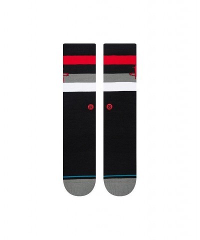 Houston Rockets Stripe Crew Socks $14.30 Socks