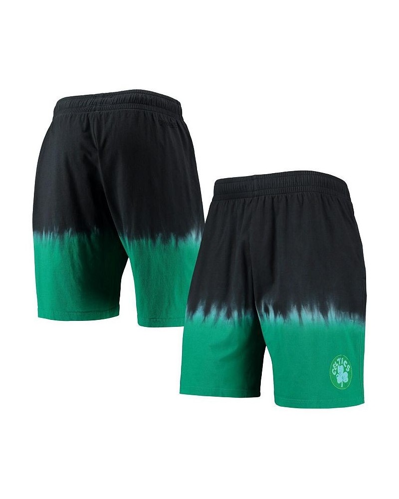 Men's Black and Kelly Green Boston Celtics Hardwood Classic Authentic Shorts $38.95 Shorts