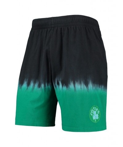 Men's Black and Kelly Green Boston Celtics Hardwood Classic Authentic Shorts $38.95 Shorts