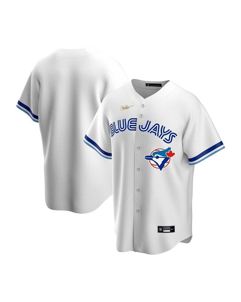 Men's White Toronto Blue Jays Home Cooperstown Collection Team Jersey $63.80 Jersey