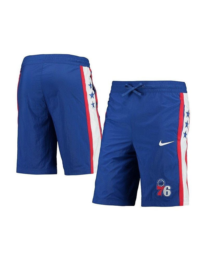 Men's Royal Philadelphia 76ers Courtside Heritage Shorts $40.80 Shorts