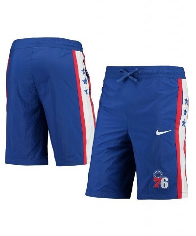 Men's Royal Philadelphia 76ers Courtside Heritage Shorts $40.80 Shorts