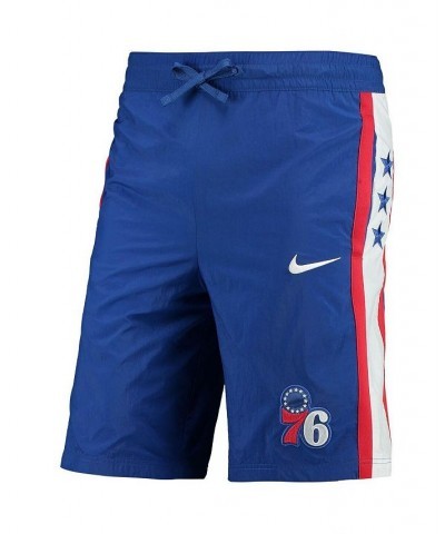 Men's Royal Philadelphia 76ers Courtside Heritage Shorts $40.80 Shorts