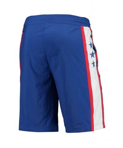 Men's Royal Philadelphia 76ers Courtside Heritage Shorts $40.80 Shorts