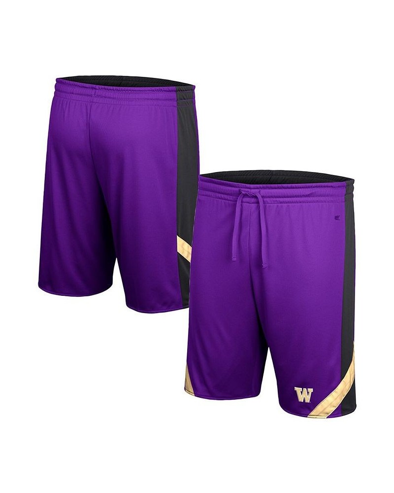 Men's Purple, Black Washington Huskies Am I Wrong Reversible Shorts $19.78 Shorts