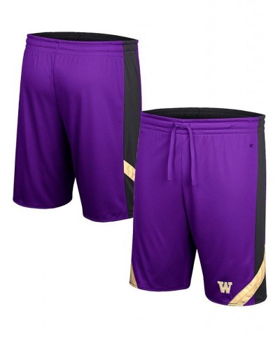 Men's Purple, Black Washington Huskies Am I Wrong Reversible Shorts $19.78 Shorts