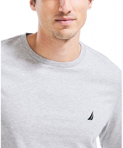 Men's J-Class Logo Classic-Fit Crew Long-Sleeve T-Shirt Grey Heather $16.10 T-Shirts