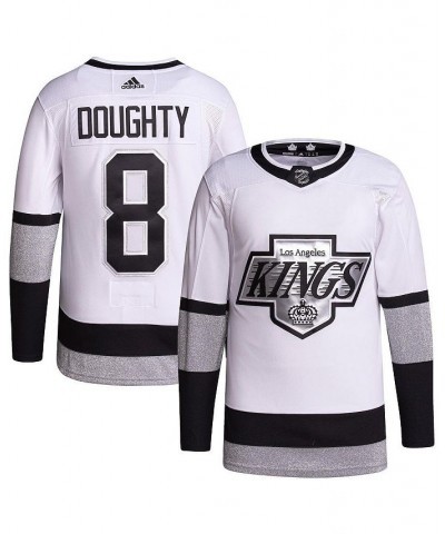 Men's Drew Doughty White Los Angeles Kings 2021/22 Alternate Primegreen Authentic Pro Player Jersey $72.80 Jersey