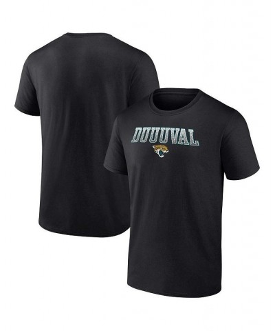 Men's Branded Black Jacksonville Jaguars Big and Tall Duuuval Statement T-shirt $19.11 T-Shirts