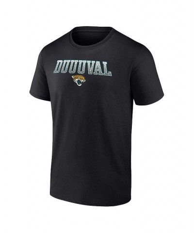 Men's Branded Black Jacksonville Jaguars Big and Tall Duuuval Statement T-shirt $19.11 T-Shirts