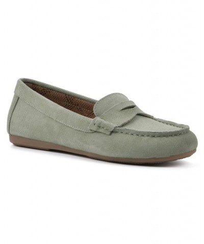 Women's Deutzia Slip-On Loafers Sage, Suede $44.65 Shoes