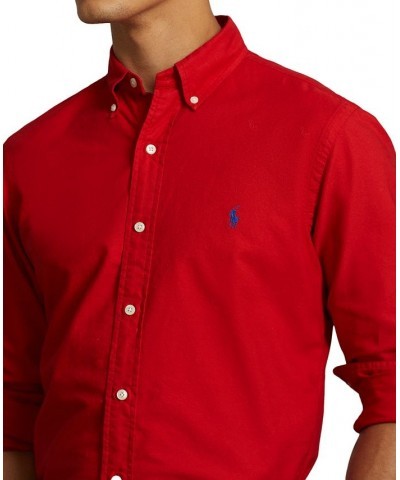 Men's Classic-Fit Garment-Dyed Oxford Shirt PD02 $44.55 Shirts