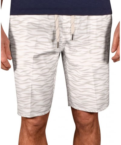 Men's Tiger Stripe Windjammer Hybrid Shorts Gray $31.50 Shorts