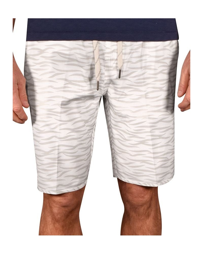 Men's Tiger Stripe Windjammer Hybrid Shorts Gray $31.50 Shorts