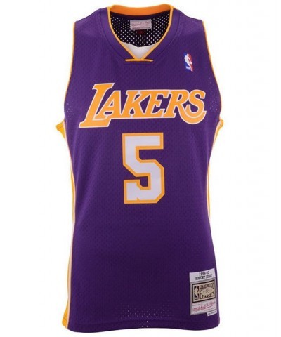 Men's Robert Horry Los Angeles Lakers Hardwood Classic Swingman Jersey $35.52 Jersey