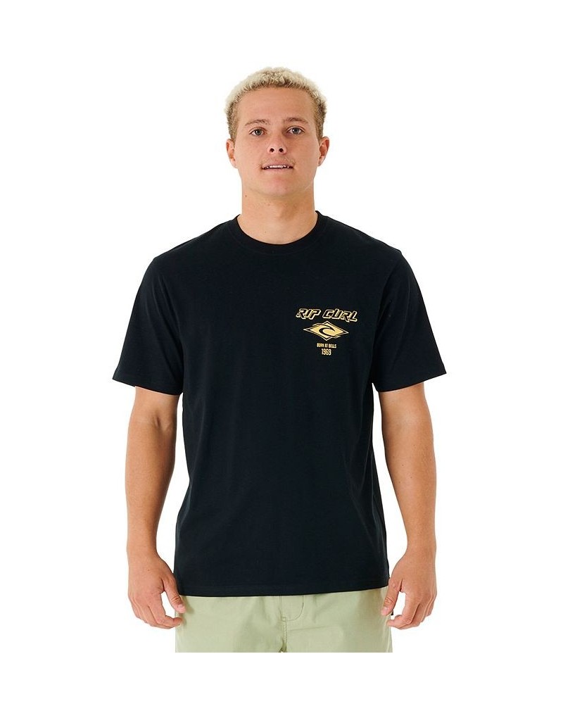 Men's Fade Out Icon Short Sleeves T-shirt Multi $17.39 T-Shirts