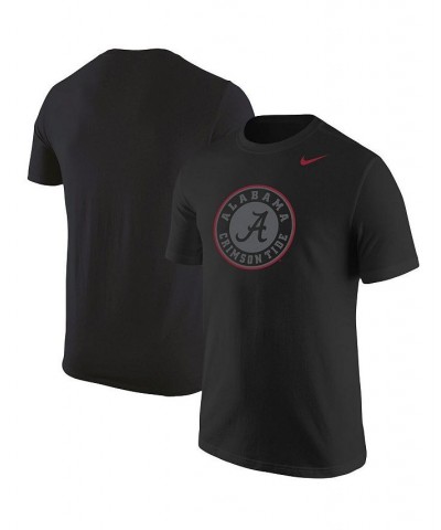 Men's Black Alabama Crimson Tide Logo Color Pop T-shirt $20.25 T-Shirts