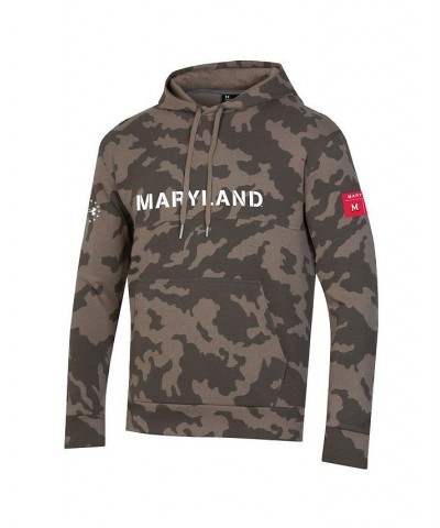 Men's Camo Maryland Terrapins Military-Inspired Appreciation Pullover Hoodie $49.00 Sweatshirt