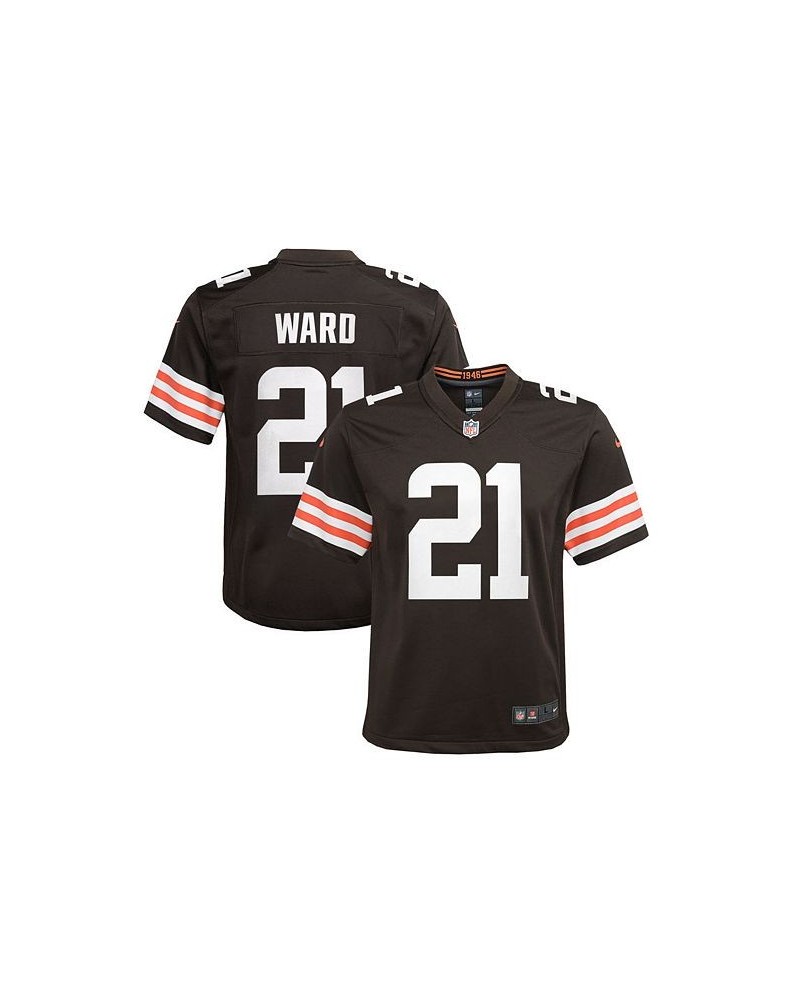 Cleveland Browns Men's Game Jersey Denzel Ward $67.20 Jersey