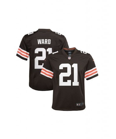 Cleveland Browns Men's Game Jersey Denzel Ward $67.20 Jersey