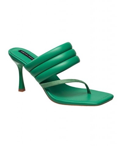 Women's Valerie Dress Sandals Green $48.02 Shoes