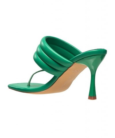 Women's Valerie Dress Sandals Green $48.02 Shoes