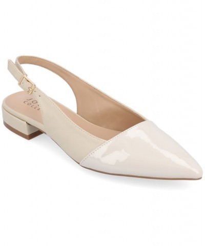 Women's Bertie Two-Tone Flat Tan/Beige $39.90 Shoes