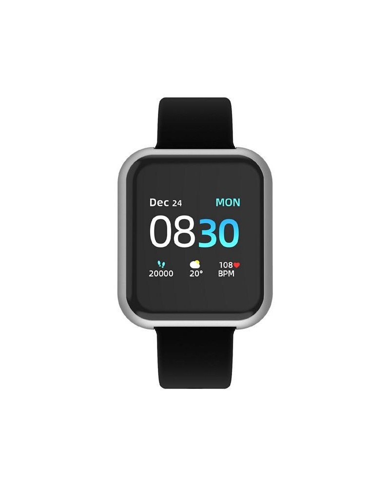 Air 3 Unisex Heart Rate Black Strap Smart Watch 40mm $37.79 Watches